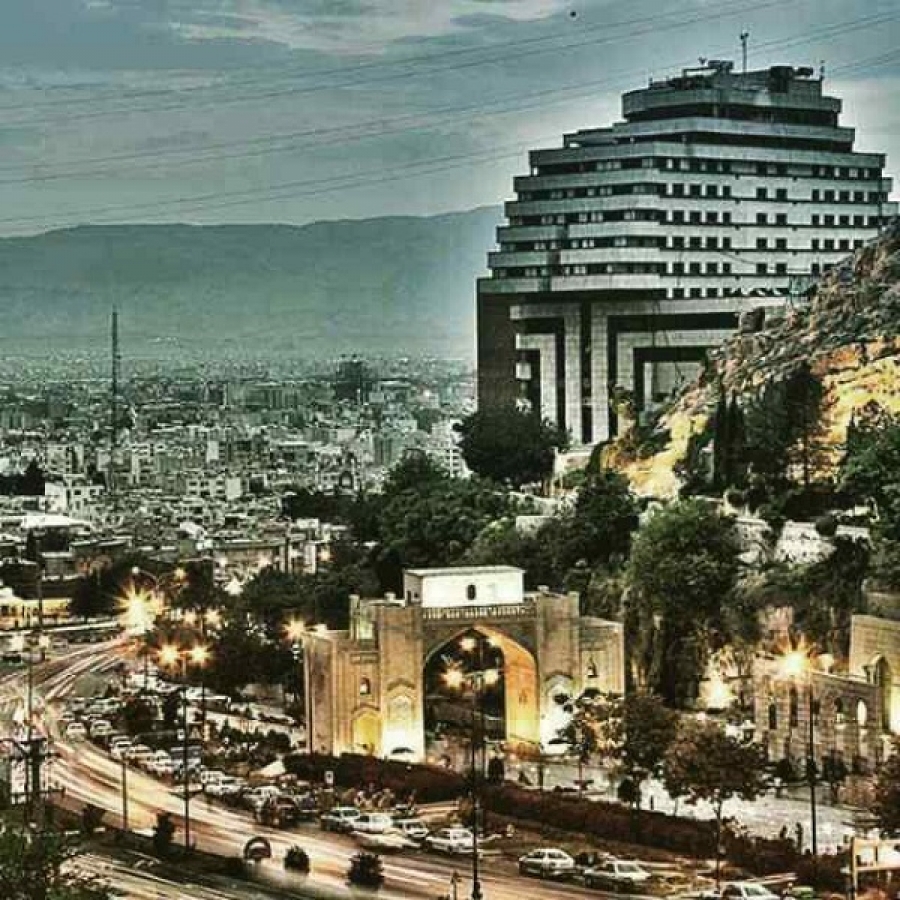 شیراز از نمای بالا